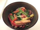 Tofu Vegetable Stir Fry